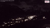 Archiv Foto Webcam Oberlech: Ausblick Pension Bergland 04:00
