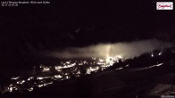 Archiv Foto Webcam Oberlech: Ausblick Pension Bergland 00:00