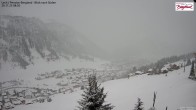 Archiv Foto Webcam Oberlech: Ausblick Pension Bergland 07:00