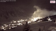 Archiv Foto Webcam Oberlech: Ausblick Pension Bergland 18:00