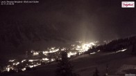 Archiv Foto Webcam Oberlech: Ausblick Pension Bergland 01:00