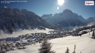 Archiv Foto Webcam Oberlech: Ausblick Pension Bergland 12:00