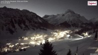Archived image Webcam Lech am Arlberg - Guesthouse Bergland 05:00
