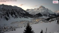 Archived image Webcam Lech am Arlberg - Guesthouse Bergland 06:00