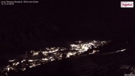Archiv Foto Webcam Oberlech: Ausblick Pension Bergland 00:00