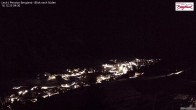 Archiv Foto Webcam Oberlech: Ausblick Pension Bergland 04:00