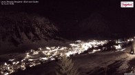Archiv Foto Webcam Oberlech: Ausblick Pension Bergland 19:00