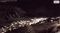 Archiv Foto Webcam Oberlech: Ausblick Pension Bergland 21:00