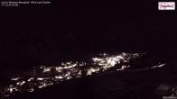 Archiv Foto Webcam Oberlech: Ausblick Pension Bergland 00:00