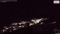 Archiv Foto Webcam Oberlech: Ausblick Pension Bergland 04:00
