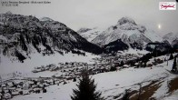 Archiv Foto Webcam Oberlech: Ausblick Pension Bergland 14:00
