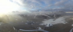 Archiv Foto Webcam Panorama der Seiser Alm von der Puflatsch Bergstation 06:00