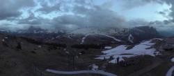 Archiv Foto Webcam Panorama der Seiser Alm von der Puflatsch Bergstation 19:00