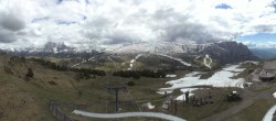Archiv Foto Webcam Panorama der Seiser Alm von der Puflatsch Bergstation 13:00