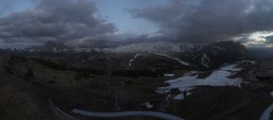 Archiv Foto Webcam Panorama der Seiser Alm von der Puflatsch Bergstation 21:00