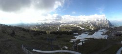 Archiv Foto Webcam Panorama der Seiser Alm von der Puflatsch Bergstation 07:00