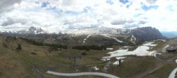 Archiv Foto Webcam Panorama der Seiser Alm von der Puflatsch Bergstation 15:00