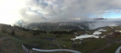 Archiv Foto Webcam Panorama der Seiser Alm von der Puflatsch Bergstation 06:00