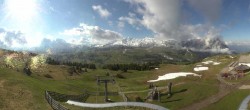 Archived image Webcam Alpe di Siusi: View from the Puflatsch Mountain Station 07:00