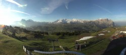 Archived image Webcam Alpe di Siusi: View from the Puflatsch Mountain Station 01:00