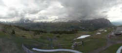 Archiv Foto Webcam Panorama der Seiser Alm von der Puflatsch Bergstation 17:00