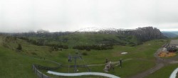 Archiv Foto Webcam Panorama der Seiser Alm von der Puflatsch Bergstation 09:00