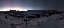 Archiv Foto Webcam Panorama der Seiser Alm von der Puflatsch Bergstation 06:00