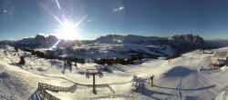 Archiv Foto Webcam Panorama der Seiser Alm von der Puflatsch Bergstation 07:00