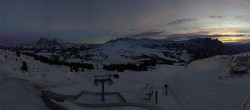 Archiv Foto Webcam Panorama der Seiser Alm von der Puflatsch Bergstation 17:00