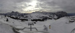 Archiv Foto Webcam Panorama der Seiser Alm von der Puflatsch Bergstation 09:00