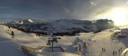 Archived image Webcam Alpe di Siusi: View from the Puflatsch Mountain Station 15:00