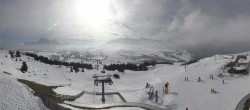 Archiv Foto Webcam Panorama der Seiser Alm von der Puflatsch Bergstation 09:00