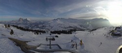 Archiv Foto Webcam Panorama der Seiser Alm von der Puflatsch Bergstation 15:00