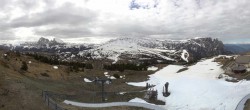 Archiv Foto Webcam Panorama der Seiser Alm von der Puflatsch Bergstation 09:00