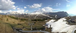 Archiv Foto Webcam Panorama der Seiser Alm von der Puflatsch Bergstation 17:00