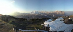 Archiv Foto Webcam Panorama der Seiser Alm von der Puflatsch Bergstation 05:00