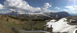 Archiv Foto Webcam Panorama der Seiser Alm von der Puflatsch Bergstation 15:00