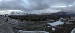 Archiv Foto Webcam Panorama der Seiser Alm von der Puflatsch Bergstation 05:00