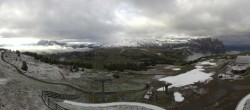 Archiv Foto Webcam Panorama der Seiser Alm von der Puflatsch Bergstation 06:00