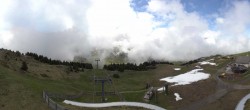 Archiv Foto Webcam Panorama der Seiser Alm von der Puflatsch Bergstation 09:00