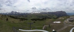 Archiv Foto Webcam Panorama der Seiser Alm von der Puflatsch Bergstation 11:00