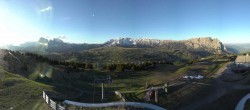 Archiv Foto Webcam Panorama der Seiser Alm von der Puflatsch Bergstation 05:00