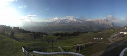 Archiv Foto Webcam Panorama der Seiser Alm von der Puflatsch Bergstation 06:00