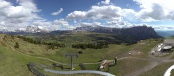 Archiv Foto Webcam Panorama der Seiser Alm von der Puflatsch Bergstation 15:00