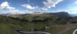 Archiv Foto Webcam Panorama der Seiser Alm von der Puflatsch Bergstation 17:00