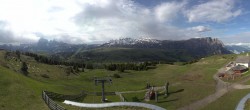 Archived image Webcam Alpe di Siusi: View from the Puflatsch Mountain Station 07:00