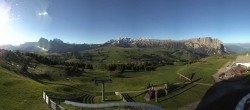 Archiv Foto Webcam Panorama der Seiser Alm von der Puflatsch Bergstation 13:00