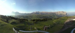Archiv Foto Webcam Panorama der Seiser Alm von der Puflatsch Bergstation 05:00