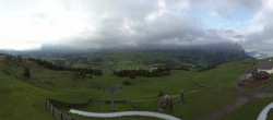 Archiv Foto Webcam Panorama der Seiser Alm von der Puflatsch Bergstation 06:00