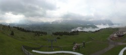 Archiv Foto Webcam Panorama der Seiser Alm von der Puflatsch Bergstation 07:00